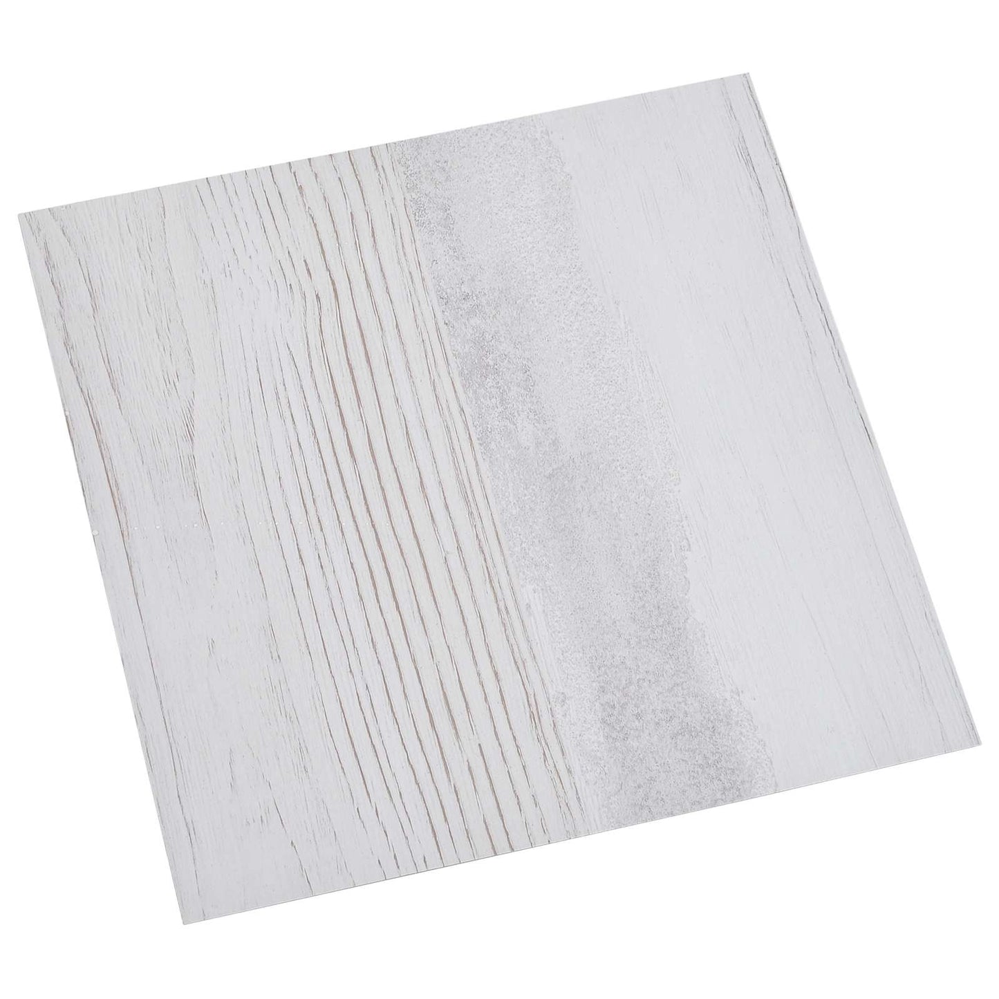 vidaXL Flooring Planks 5.11 m² 55 pcs PVC White and Light Grey