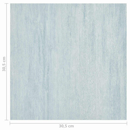 vidaXL Flooring Planks 55 pcs Green 5.11 m² PVC