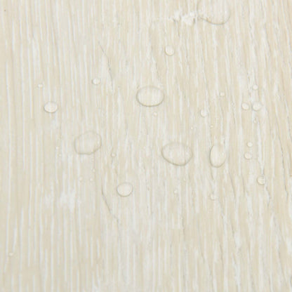 vidaXL Flooring Planks 5.11 m² 55 pcs PVC Cream White