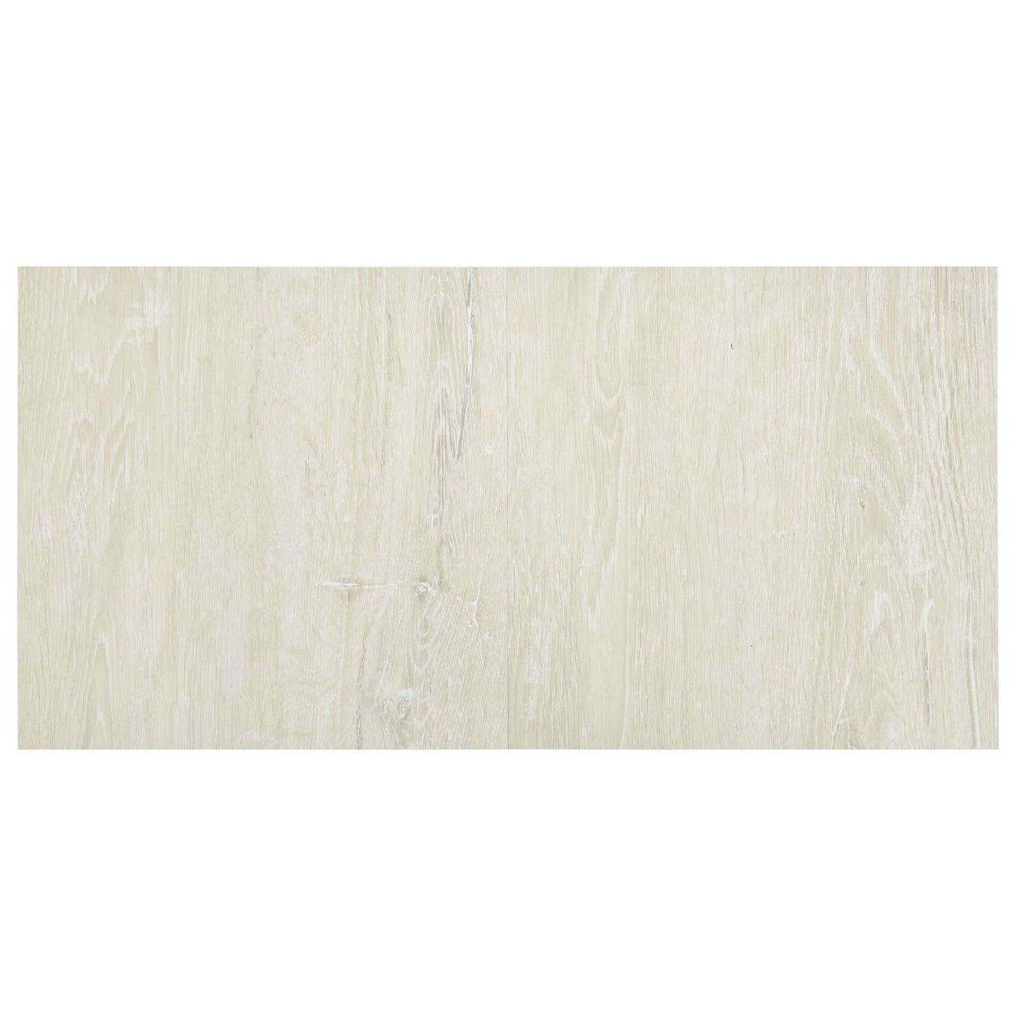 vidaXL Flooring Planks 5.11 m² 55 pcs PVC Cream White