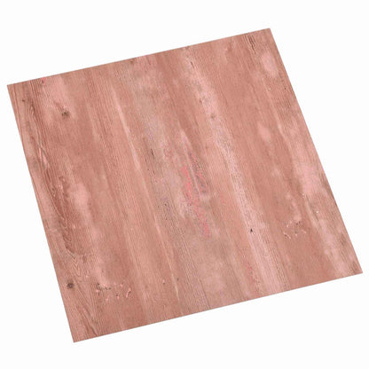 vidaXL Flooring Planks 55 pcs Red 5.11 m² PVC