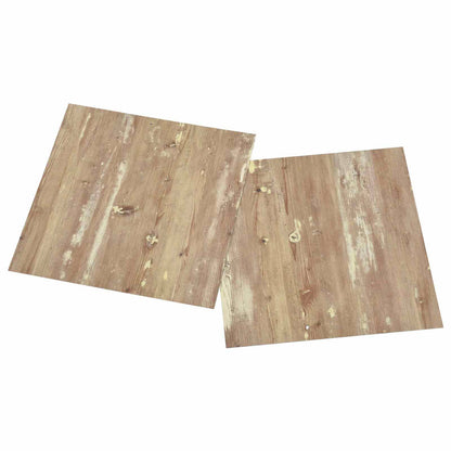 vidaXL Flooring Planks 5.11 m² 55 pcs PVC Cream and Light Brown