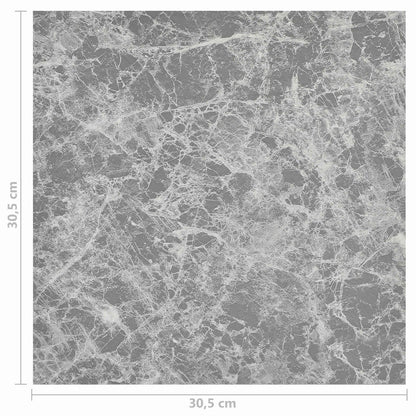 vidaXL Flooring Planks 5.11 m² 55 pcs PVC Grey