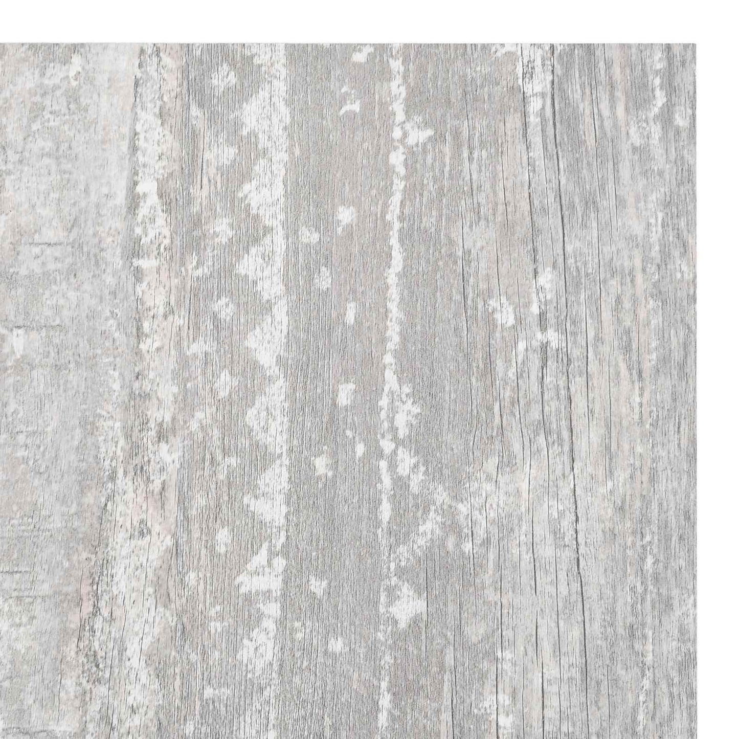 vidaXL Flooring Planks 5.11 m² 55 pcs PVC Light Grey and White