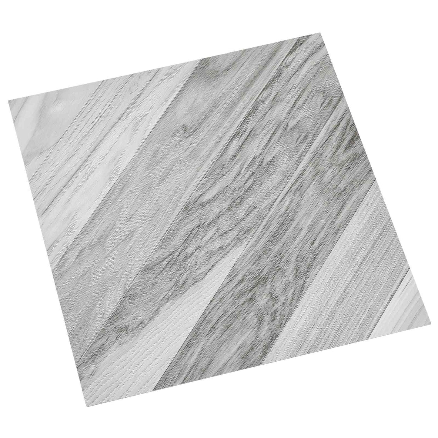 vidaXL Flooring Planks 55 pcs Grey 5.11 m² PVC