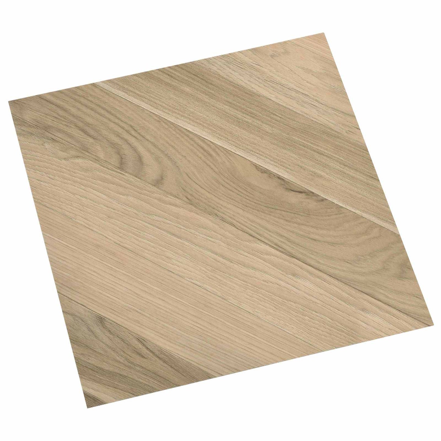 vidaXL Flooring Planks 55 pcs Brown 5.11 m² PVC