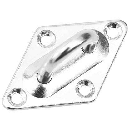 310244 vidaXL 9 Piece Sunshade Sail Accessory Set Stainless Steel