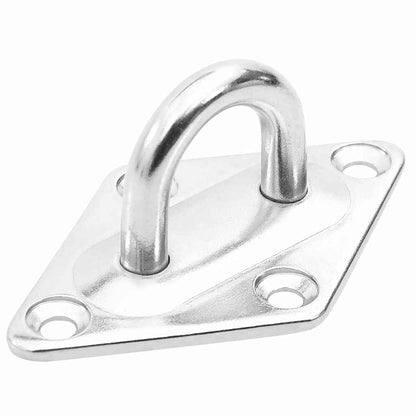 310247 vidaXL 8 Piece Sunshade Sail Accessory Set Stainless Steel