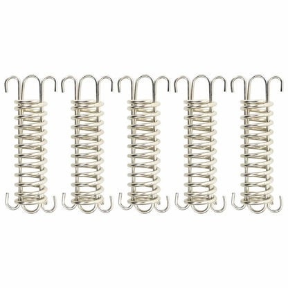 vidaXL Spring Locks for Sunshade Sail 5 pcs Stainless Steel