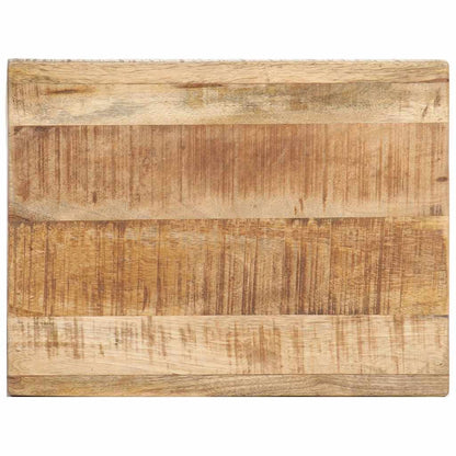 320938 vidaXL Side Table 40x30x50 cm Solid Rough Mango Wood