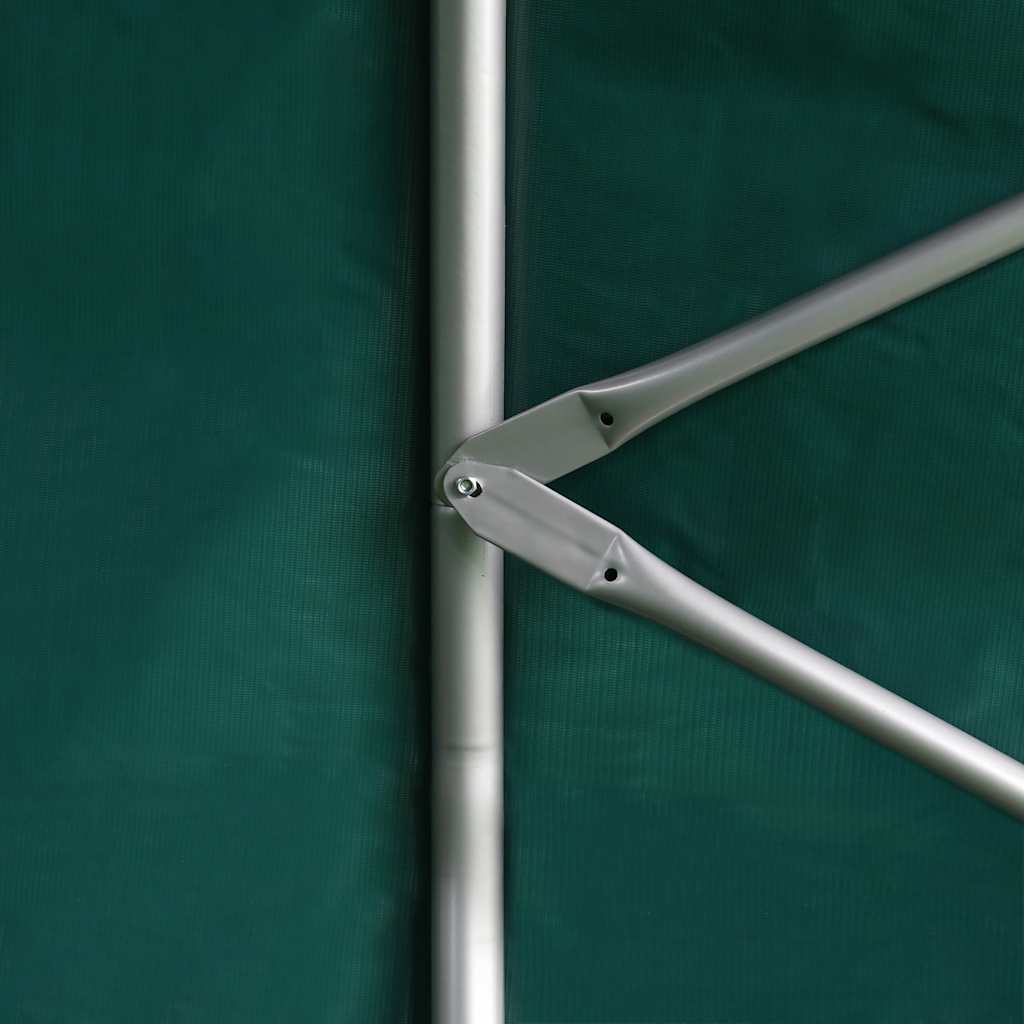 vidaXL Livestock Tent PVC 3.7x3.7 m Green