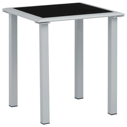 vidaXL Sun Lounger | Cream for loungers, Black and Silver for table