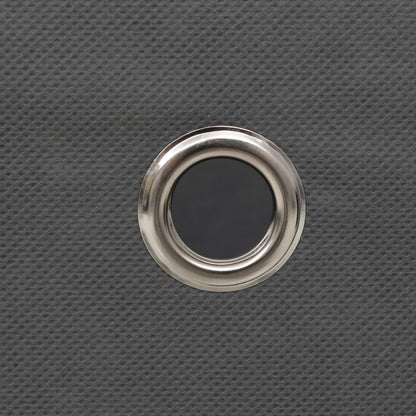 vidaXL Storage Boxes 10 pcs Non-woven Fabric 28x28x28 cm Grey