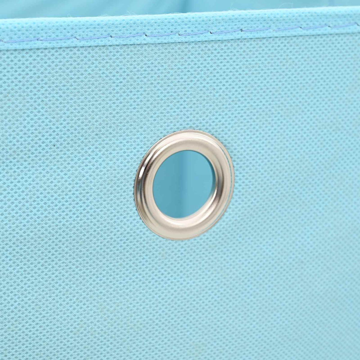 vidaXL Storage Boxes 4 pcs Non-woven Fabric 28x28x28 cm Baby Blue