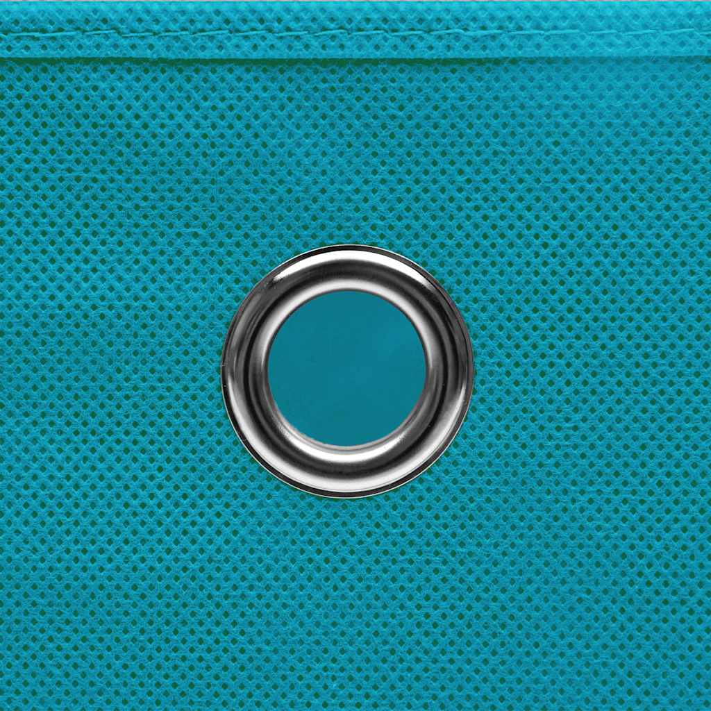 vidaXL Storage Boxes 4 pcs Non-woven Fabric 28x28x28 cm Baby Blue