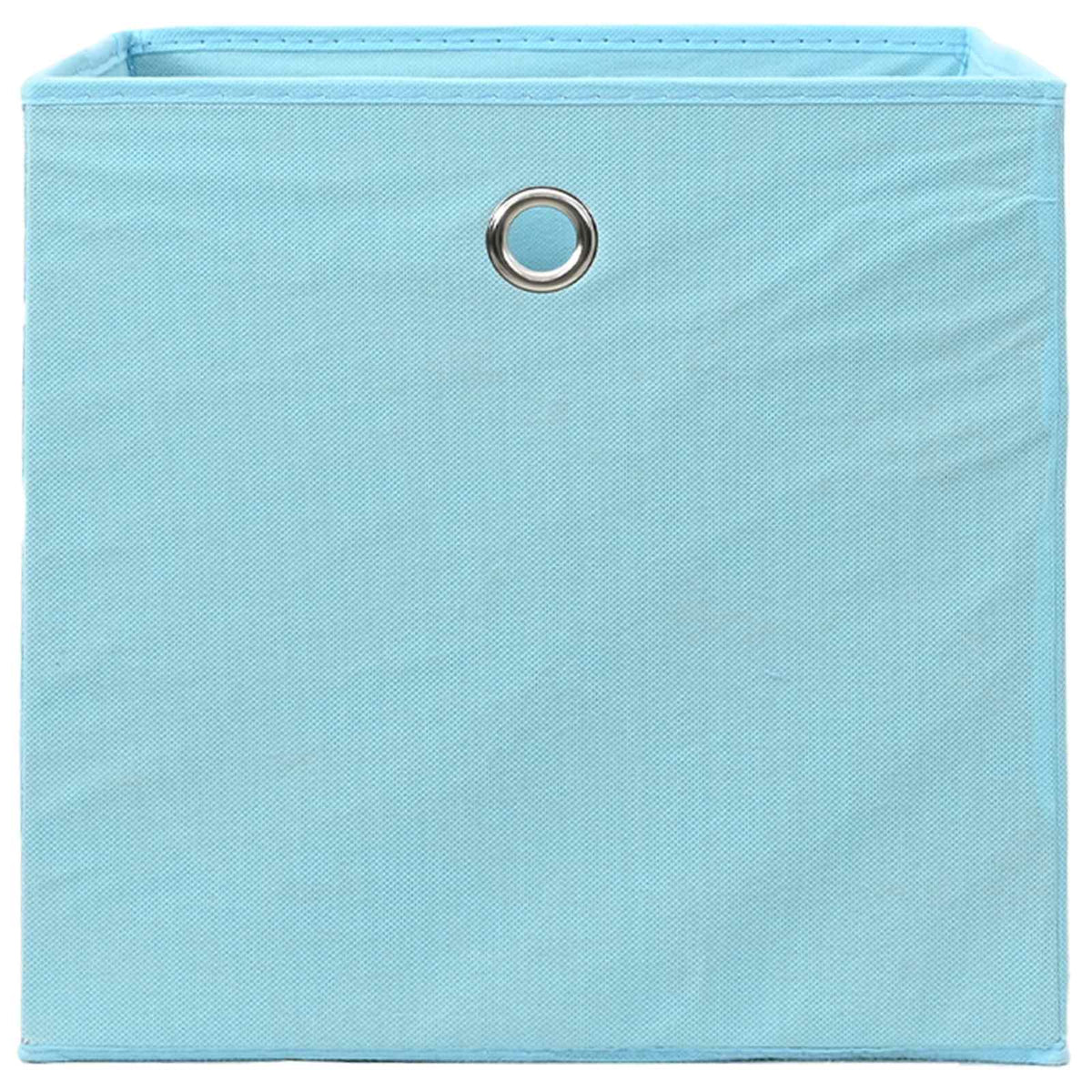 vidaXL Storage Boxes 4 pcs Non-woven Fabric 28x28x28 cm Baby Blue