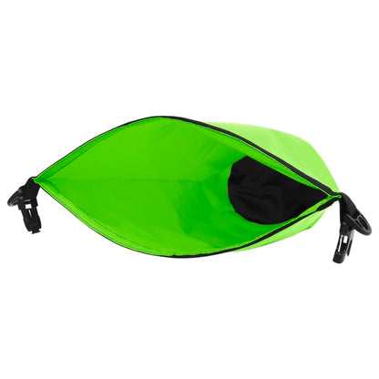 vidaXL Dry Bag with Zipper Green 20 L PVC