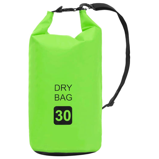 vidaXL Dry Bag Green 30 L PVC