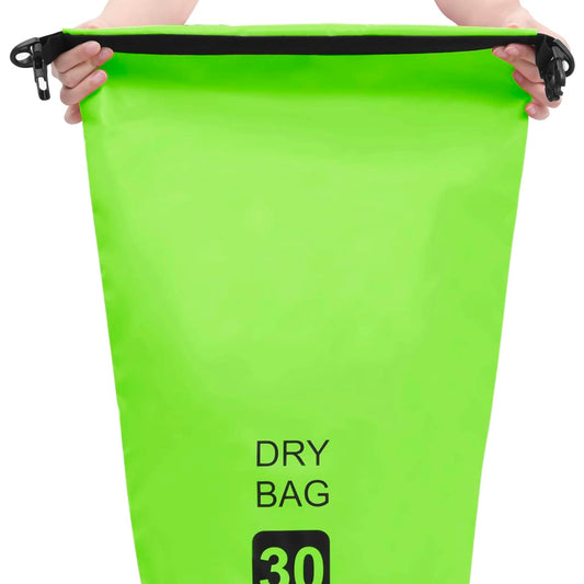 vidaXL Dry Bag Green 30 L PVC