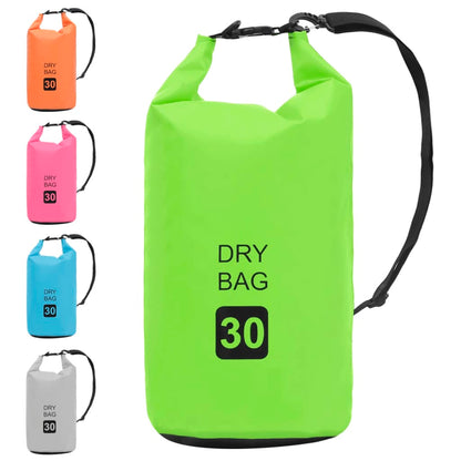 vidaXL Dry Bag Green 30 L PVC