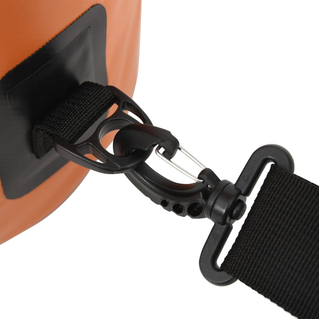 vidaXL Dry Bag Orange 15 L PVC