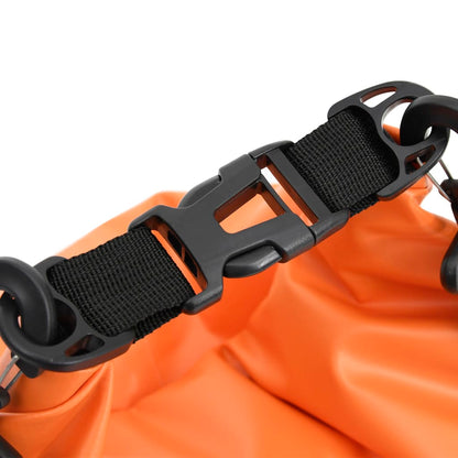 vidaXL Dry Bag Orange 15 L PVC