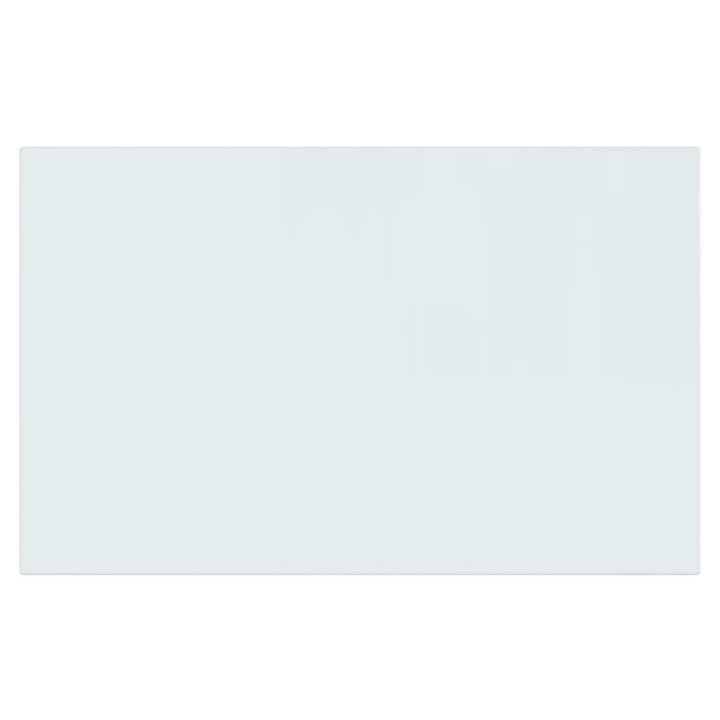 vidaXL Fireplace Glass Plate Rectangular 80x50 cm