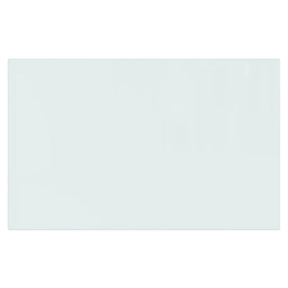 vidaXL Fireplace Glass Plate Rectangular 80x50 cm