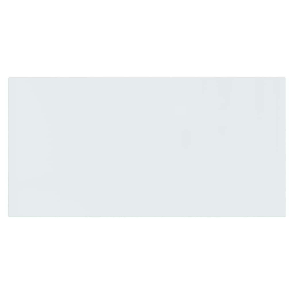 vidaXL Fireplace Glass Plate Rectangular 100x50 cm