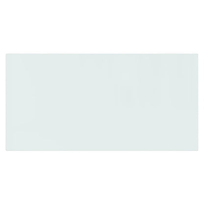 vidaXL Fireplace Glass Plate Rectangular 100x50 cm