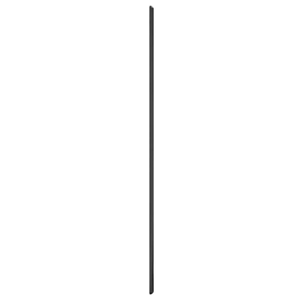vidaXL Fireplace Glass Plate Rectangular 100x50 cm