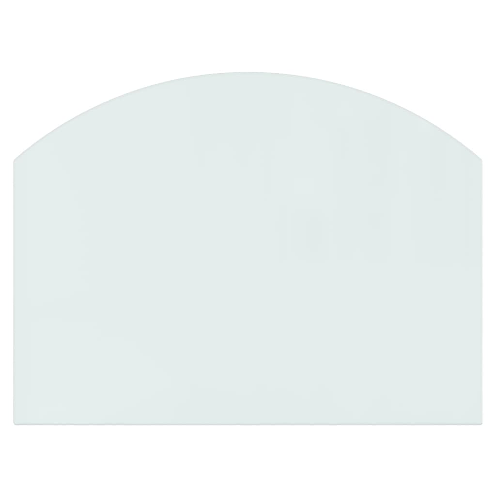 vidaXL Fireplace Glass Plate 80x60 cm