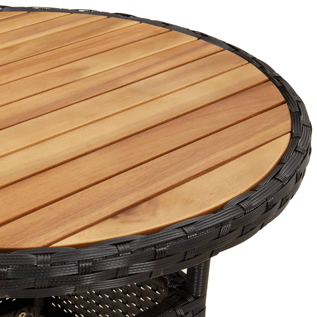 vidaXL Garden Table | Black