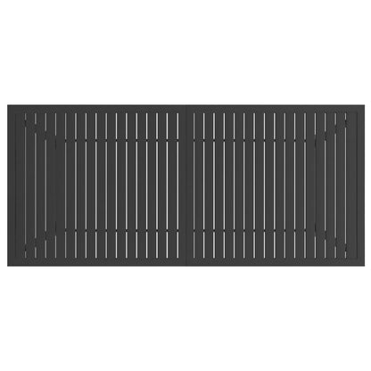 vidaXL Garden Table Anthracite 190x80x72 cm Steel