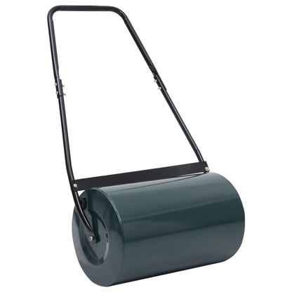 vidaXL Lawn Roller Green and Black 63 cm 50 L