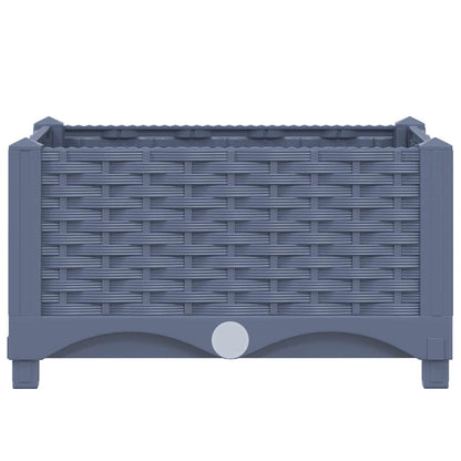 vidaXL Raised Bed 40x40x23 cm Polypropylene