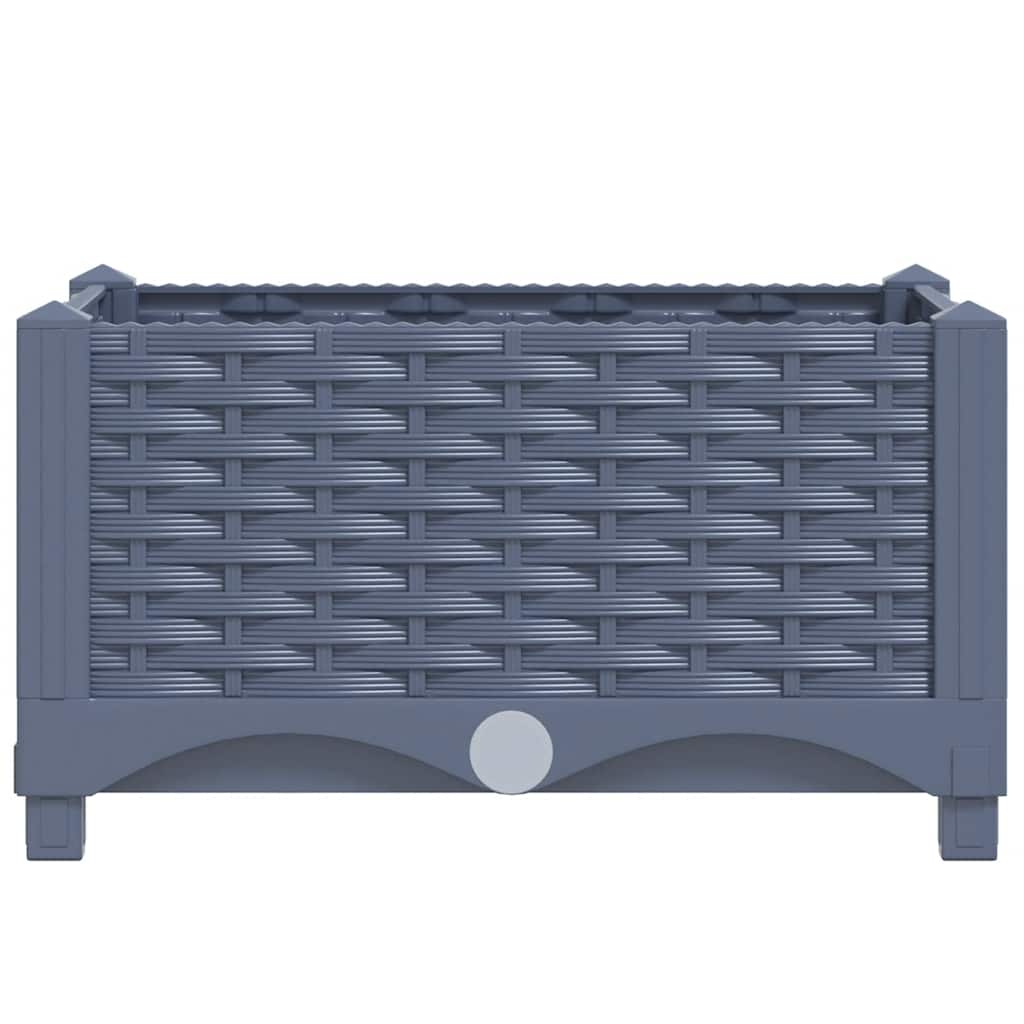 vidaXL Raised Bed 40x40x23 cm Polypropylene
