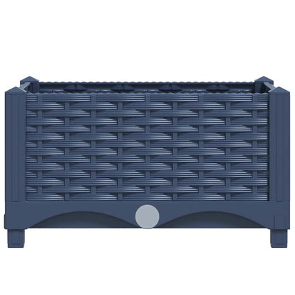 vidaXL Raised Bed 120x40x23 cm Polypropylene