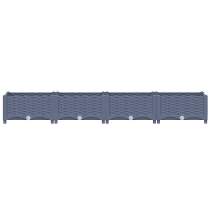 vidaXL Raised Bed 160x40x23 cm Polypropylene