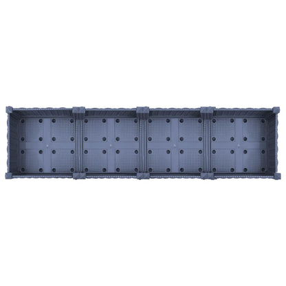 vidaXL Raised Bed 160x40x23 cm Polypropylene