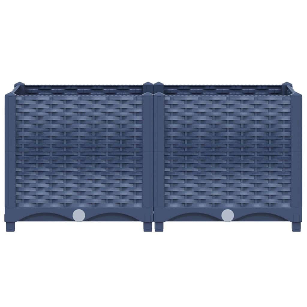 vidaXL Raised Bed 80x40x38 cm Polypropylene