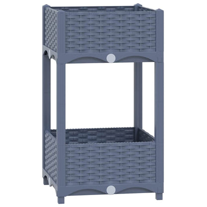 vidaXL Raised Bed 40x40x71 cm Polypropylene