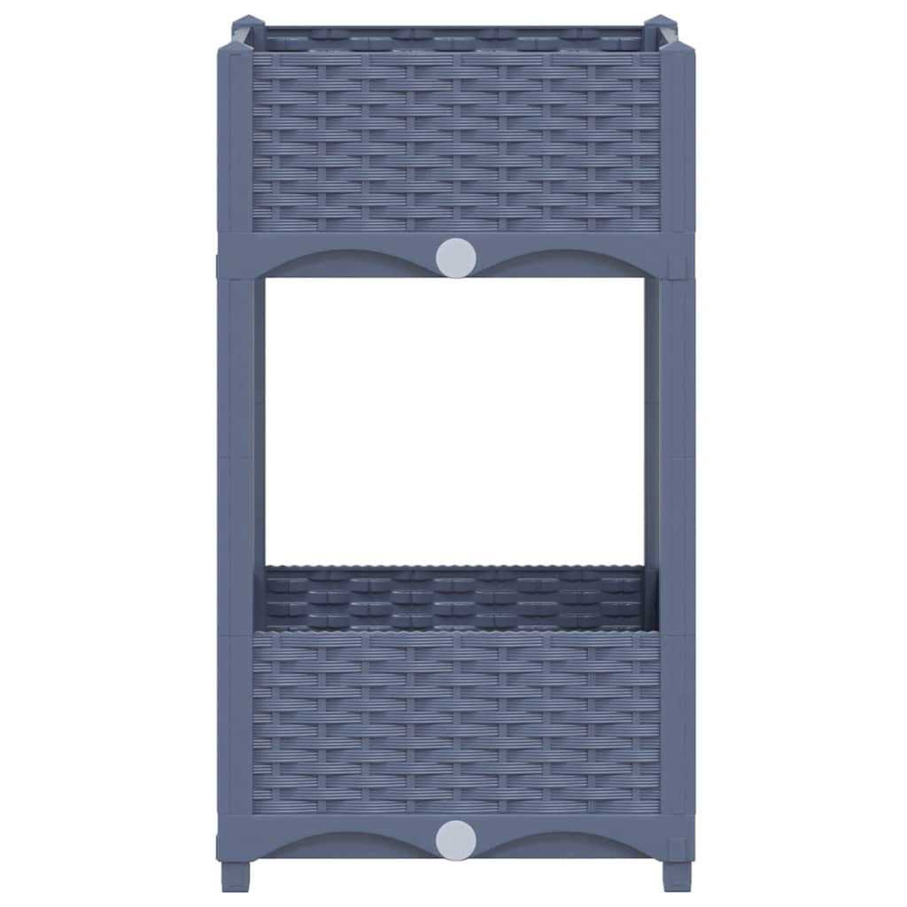 vidaXL Raised Bed 40x40x71 cm Polypropylene