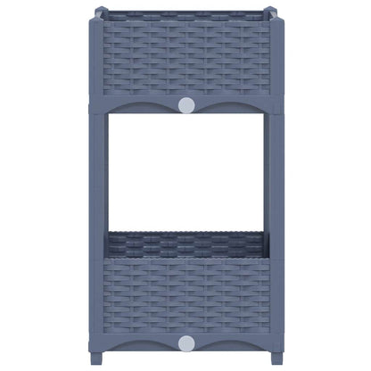 vidaXL Raised Bed 40x40x71 cm Polypropylene