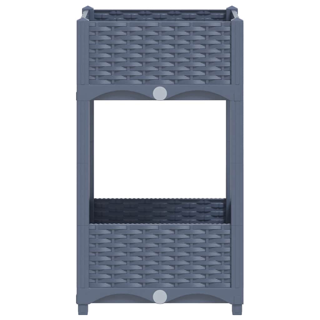 vidaXL Raised Bed 40x40x71 cm Polypropylene