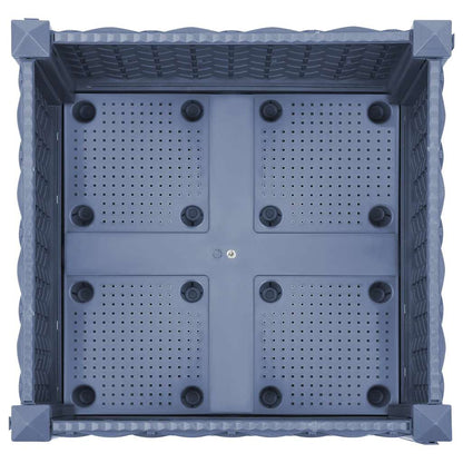 vidaXL Raised Bed 40x40x71 cm Polypropylene