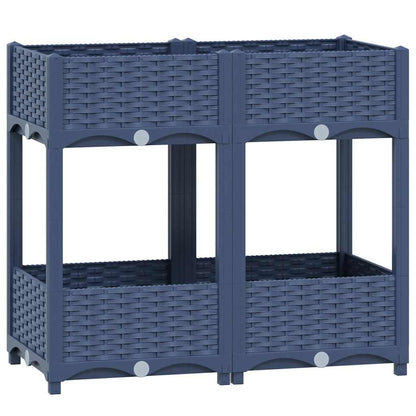 vidaXL Raised Bed 80x40x71 cm Polypropylene