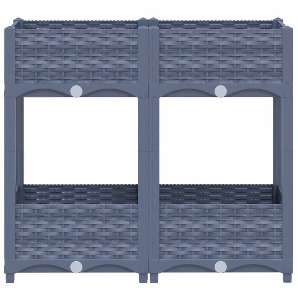 vidaXL Raised Bed 80x40x71 cm Polypropylene