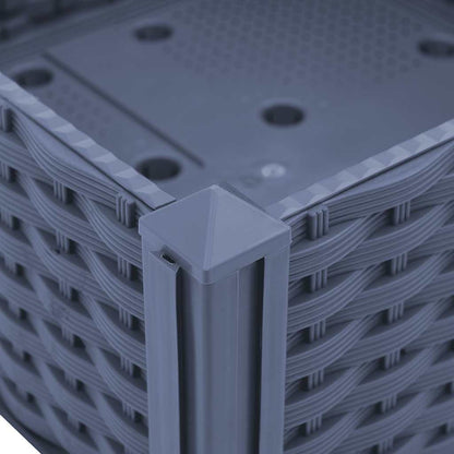 vidaXL Raised Bed 120x40x71 cm Polypropylene