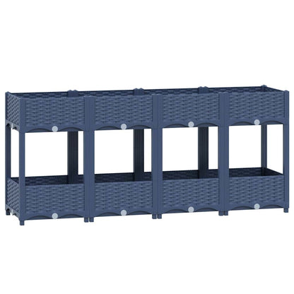 vidaXL Raised Bed 160x40x71 cm Polypropylene